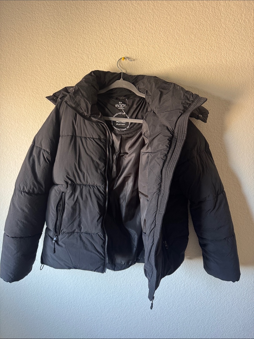Cotton On women’s  Black Quilted Puffer Jacket